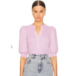 Veronica Beard Coralee Top Orchid Pink size XL
